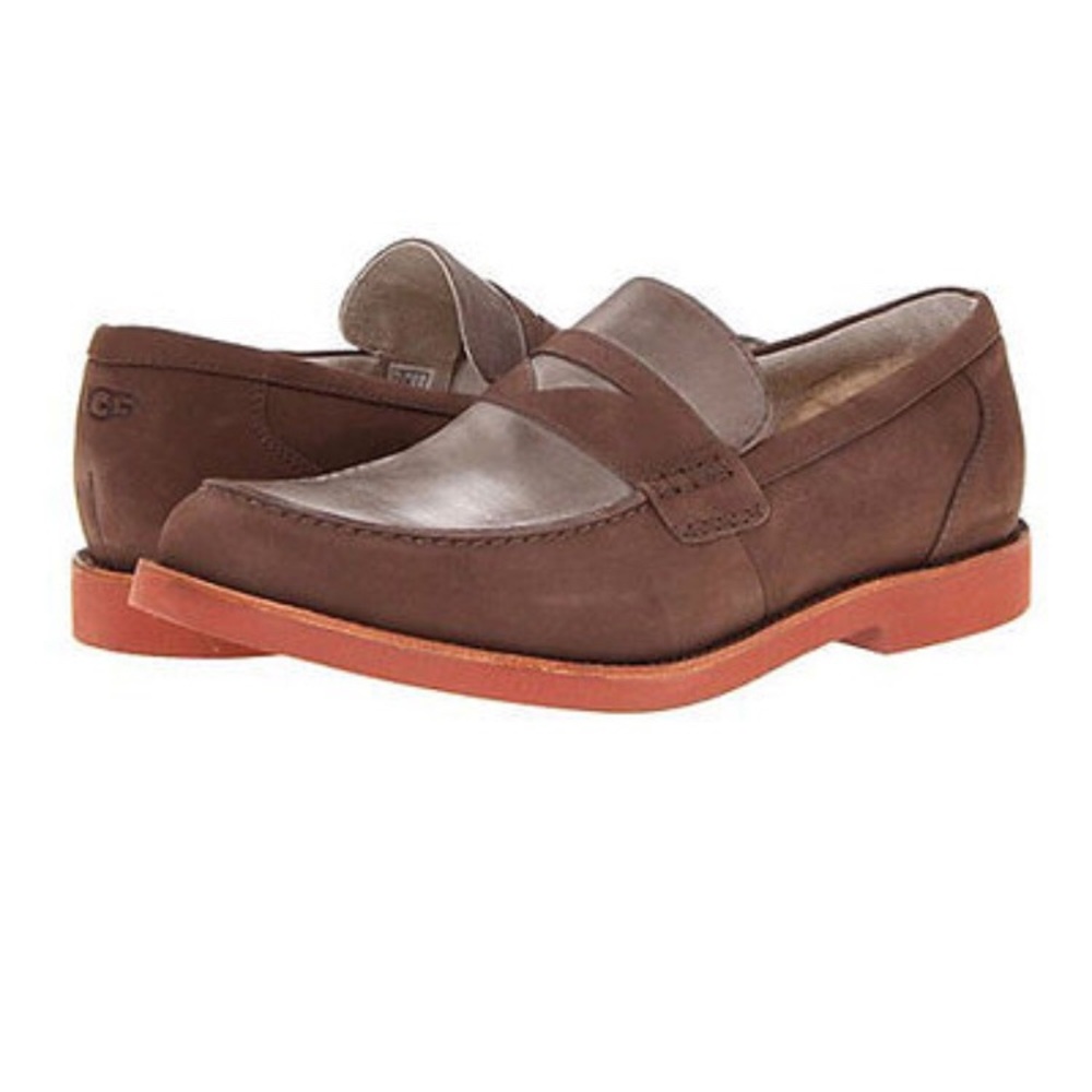 Ugg Men Barren 1002234 Grizzly sz 9.5 EUC
